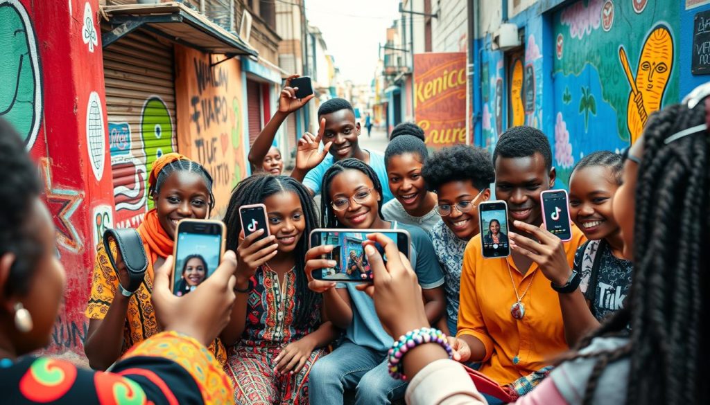 building a TikTok following in Kenya