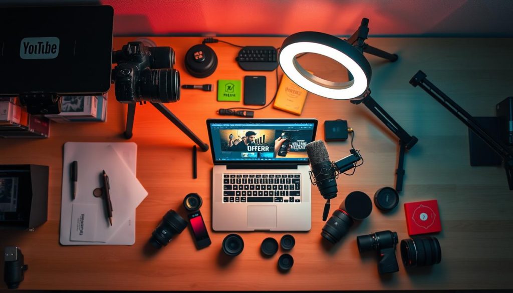 youtube content creation equipment